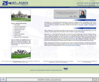 Marymasonhomebuilder.com(Mary Mason) Screenshot