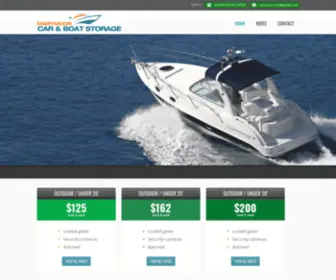 Marymoorcarandboat.com(Marymoor Car & Boat Storage) Screenshot