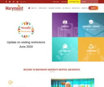Marymount.ie(Marymount University Hospital & Hospice) Screenshot