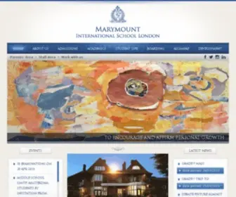 Marymountlondon.com(Marymount) Screenshot