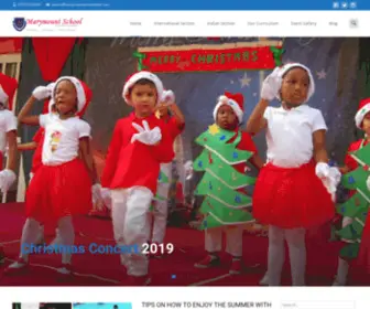 Marymountschoollekki.com(In pursuit of excellence) Screenshot