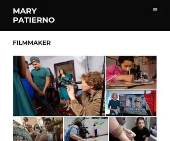 Marypatierno.com(Mary Patierno l Filmmaker l Producer l Editor) Screenshot