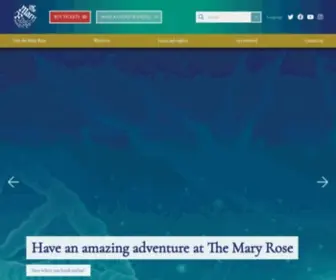 Maryrose.org(The Mary Rose) Screenshot