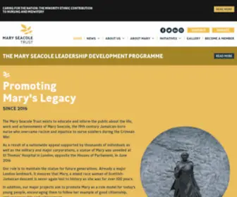 Maryseacoletrust.org.uk(Mary Seacole Trust) Screenshot