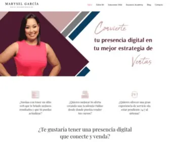 Maryselgarcia.com(García) Screenshot