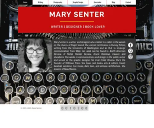 Marysenter.com(Mary Senter) Screenshot