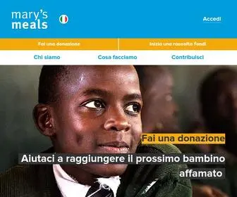 Marysmeals.it(Mary's Meals) Screenshot