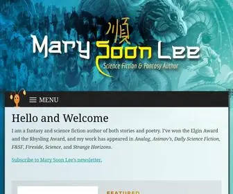 Marysoonlee.com(Mary Soon Lee) Screenshot