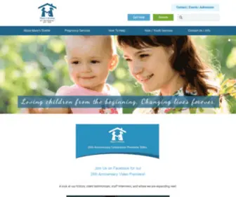 Marysshelter.org(Mary';s Shelter) Screenshot