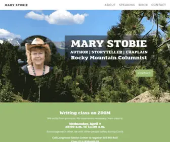 Marystobie.com(Mary Stobie) Screenshot