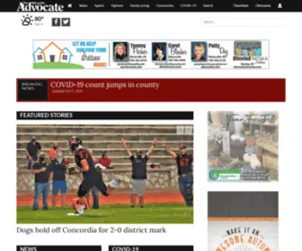 Marysvilleonline.net(Marysville Advocate) Screenshot