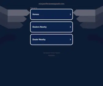 Marysvilleracewaypark.com(Marysville Raceway Park) Screenshot