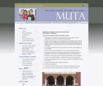 Marysvilleteachers.org(Marysville Unified Teachers Association) Screenshot