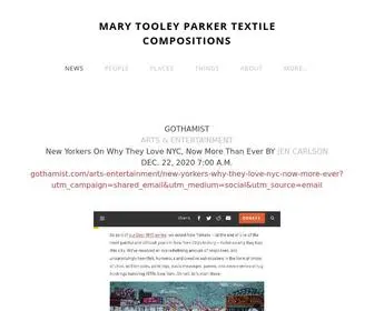 Marytooleyparker.com(Mary Tooley Parker Textile Compositions) Screenshot