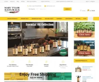Marytylor.com(Mary Tylor Naturals Official Site) Screenshot