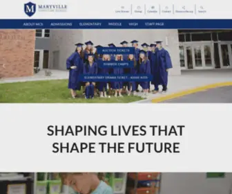 Maryvillechristian.org(Maryville Christian School) Screenshot