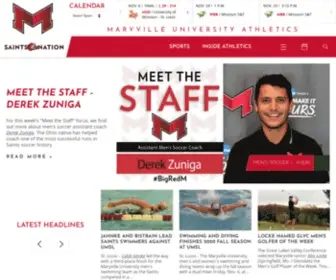 Maryvillesaints.com(Maryville University Athletics) Screenshot