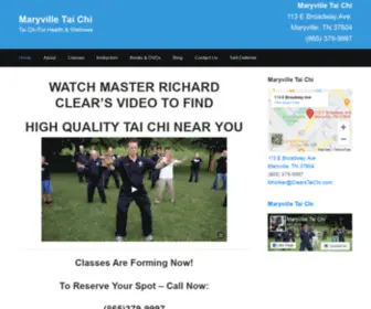 Maryvilletaichi.com(Tai Chi For Health & Wellness) Screenshot