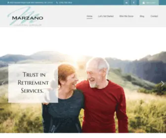 Marzanocapitalgroup.com(Our mission) Screenshot