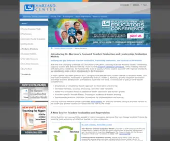 Marzanoevaluation.com(Marzano Teacher Evaluation) Screenshot