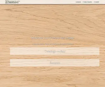 Marzanosrl.com(Marzano Lavorazione del Legno) Screenshot