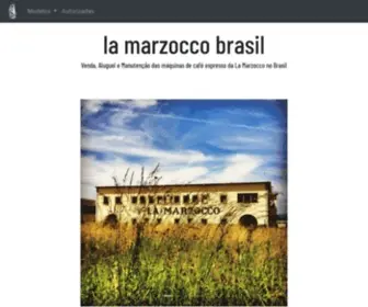 Marzocco.com.br(La Marzocco Brasil) Screenshot