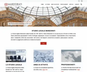 Marzorati.org(Marzorati) Screenshot