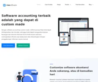 Mas-Software.com(Software Akuntansi Custom Terbaik di Indonesia) Screenshot