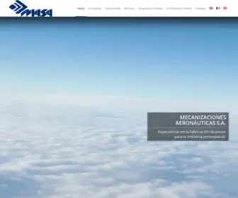 Masa.aero(Mecanizaciones Aeronáuticas S.A) Screenshot