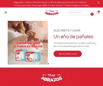 Masabrazos.com.ar(Más Abrazos) Screenshot