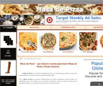 Masadepizza.net(Masa De Pizza) Screenshot