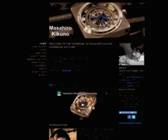 Masahirokikuno.jp(Masahiro kikuno 菊野昌宏) Screenshot