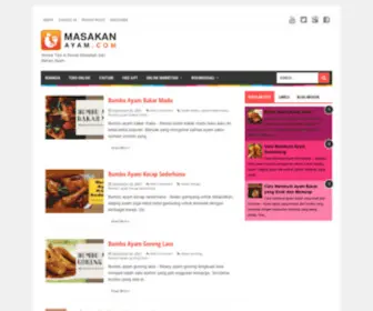 Masakanayam.com(Masakan Ayam) Screenshot
