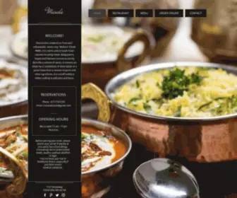 Masalaboston.net(Indian and Nepali Cuisine) Screenshot