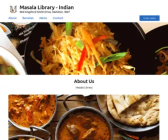 Masalalibrary.com.au(Masala Library) Screenshot