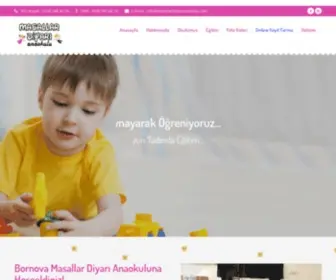 Masallardiyarianaokulu.com(Masallar Diyar) Screenshot