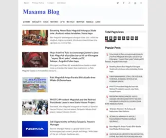 Masamablog.com(Masama Blog) Screenshot