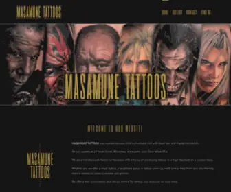 Masamunetattoos.co.uk(Custom tattoo studio in Whickham) Screenshot