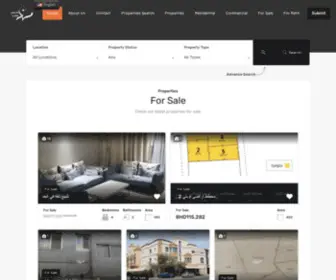 Masar-BH.com(Real Estate Agency) Screenshot