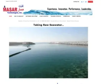 Masar.com(MASAR Technologies) Screenshot