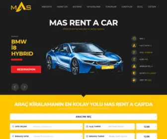 Masarackiralama.com(Mas Rent A Car) Screenshot