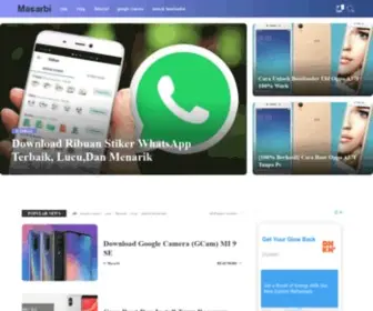 Masarbi.com(Tutorial dan berbagi tips dan trik) Screenshot