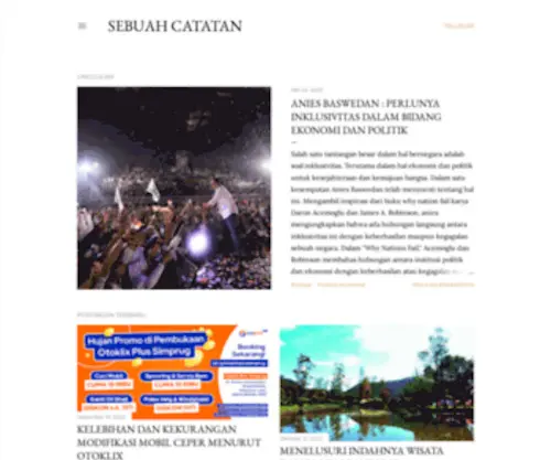 Masarif.web.id(Sebuah Catatan) Screenshot