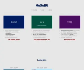Masaru.si(Celostna grafična podoba) Screenshot