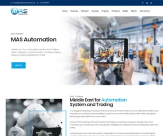 Masautomation.com(MAS AUTOMATION) Screenshot