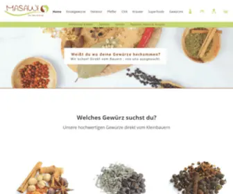 Masawi.de(Gewürze) Screenshot