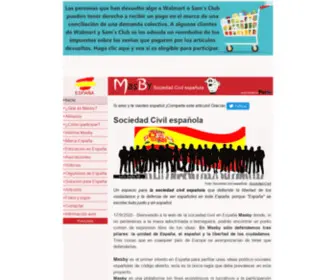 Masby.net(Sociedad Civil española) Screenshot