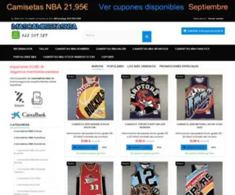 Mascamisetasnba.com(Camisetas NBA 21) Screenshot