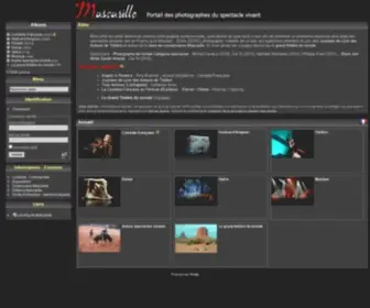 Mascarille.com(Photographe théâtre danse) Screenshot