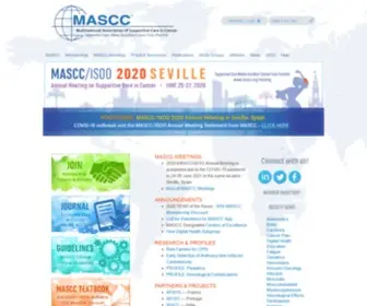 Mascc.org(Home) Screenshot